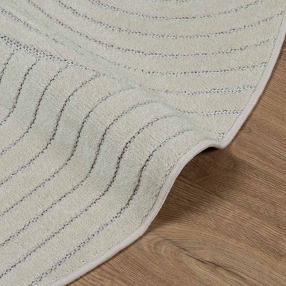 Area Rugs Round PALMERAS Green Ø 160 CM Polyester
