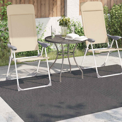 Area Rugs Rectangular PALMERAS Anthracite 230 x 160 cm
