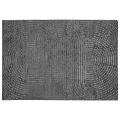 Area Rugs Rectangular PALMERAS Anthracite 230 x 160 cm