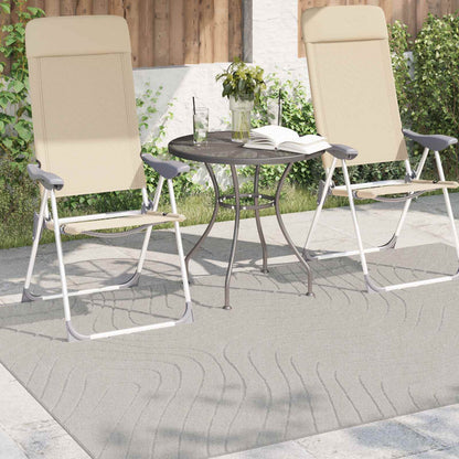 Area Rugs Rectangular PALMERAS Cream 200 x 140 cm Polyester