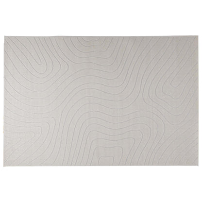 Area Rugs Rectangular PALMERAS Cream 280 x 200 cm Polyester