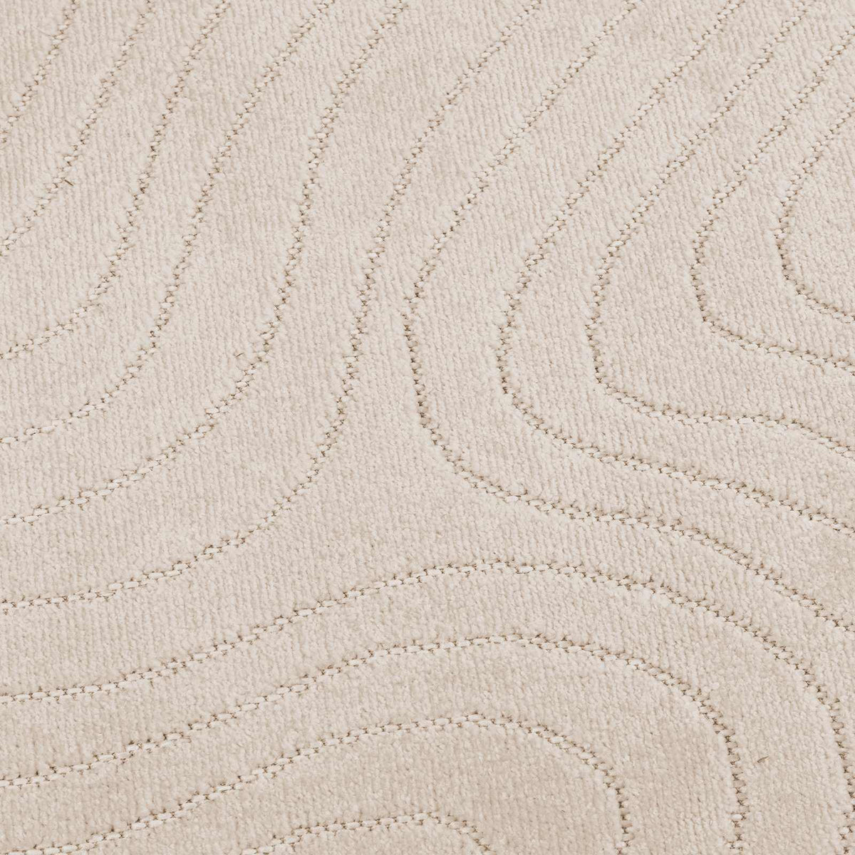 Indoor and Outdoor Rug PALMERAS Beige 80 x 150 cm Polyester