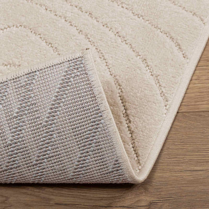 Area Rugs Rectangular PALMERAS Beige 200 x 280 cm Polyester