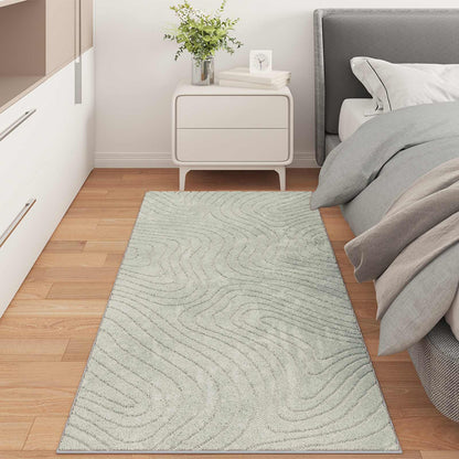 Area Rugs Rectangular PALMERAS Green 80 x 150 cm Polyester