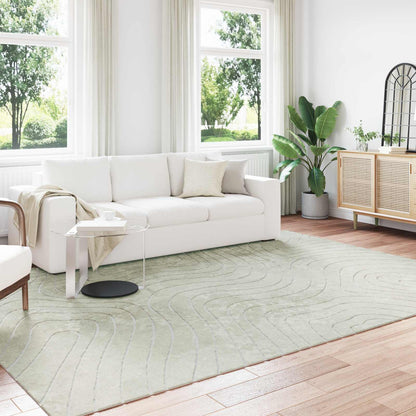 Area Rugs Rectangular PALMERAS Green 240 x 340 cm Polyester