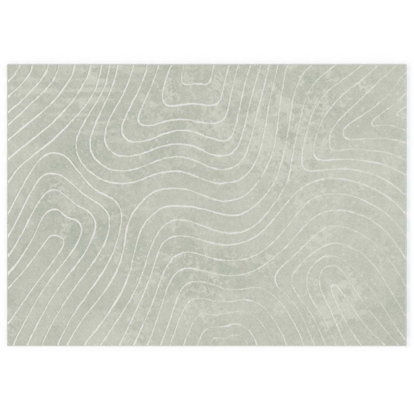 Area Rugs Rectangular PALMERAS Green 240 x 340 cm Polyester