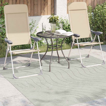 Area Rugs Square PALMERAS Green 200 x 200 cm Polyester