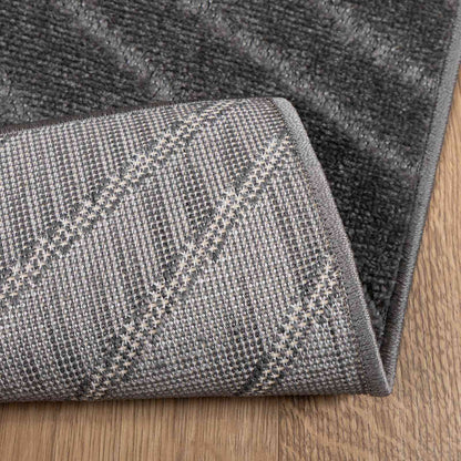 Area Rugs Rectangular PALMERAS Anthracite 200 x 140 cm