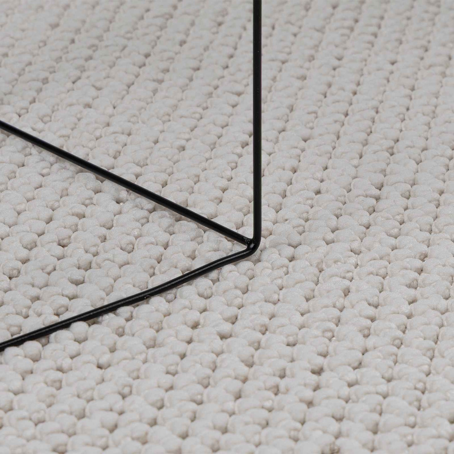 Area Rugs Rectangular LUGO Cream 200 x 80 cm Polyester