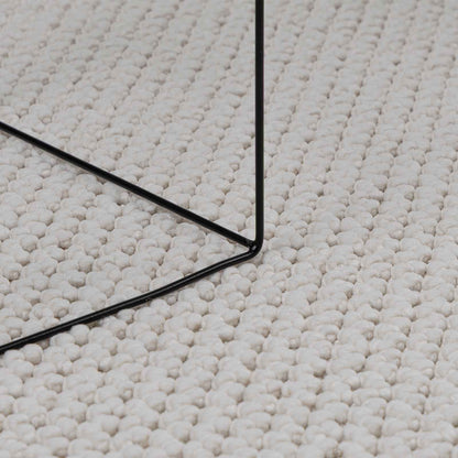 Area Rugs Rectangular LUGO Cream 200 x 80 cm Polyester