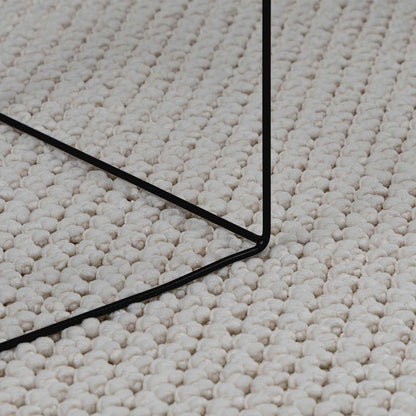 Area Rugs Rectangular LUGO Cream 200 x 140 cm Polyester