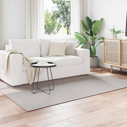 Area Rugs Rectangular LUGO Cream 200 x 140 cm Polyester