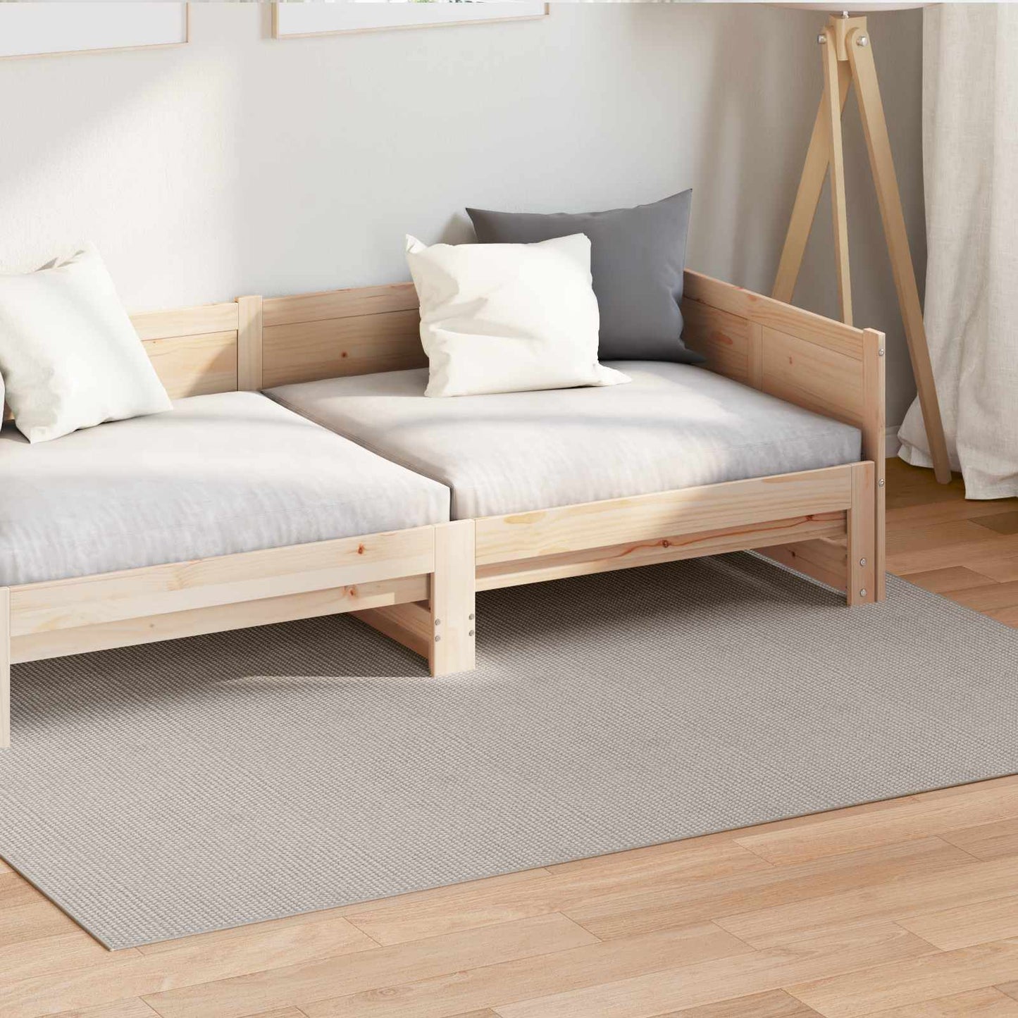 Area Rugs Rectangular LUGO Cream 230 x 160 cm Polyester