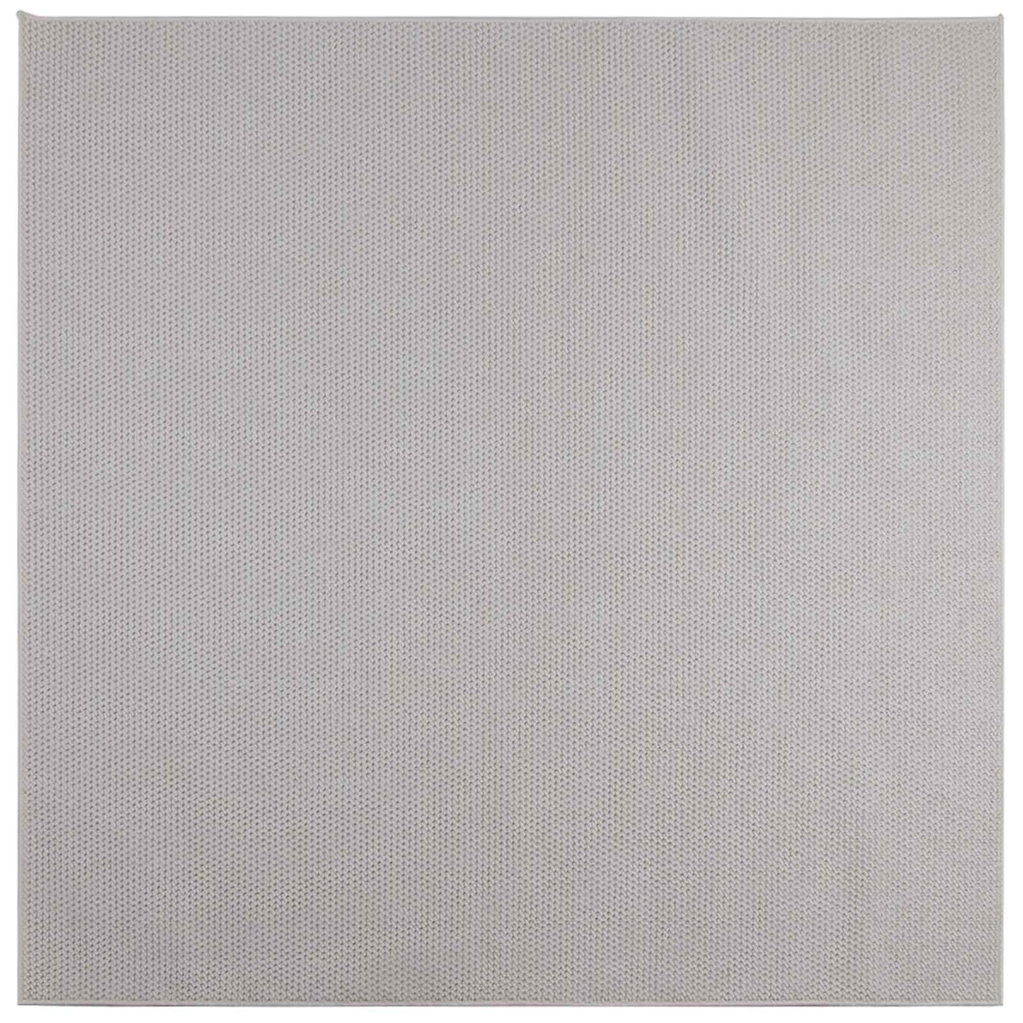 Area Rugs Square LUGO Cream 120 x 120 cm Polyester
