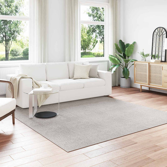 Indoor Rug LUGO Cream 240 x 240 cm Polyester