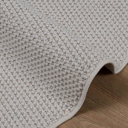 Area Rugs Round LUGO Cream Ø 160 CM Polyester