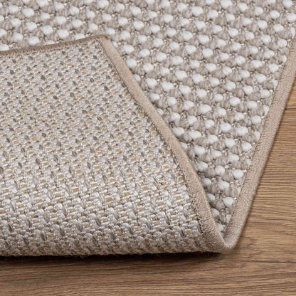 Area Rugs Rectangular LUGO Taupe 80 x 150 cm Polyester