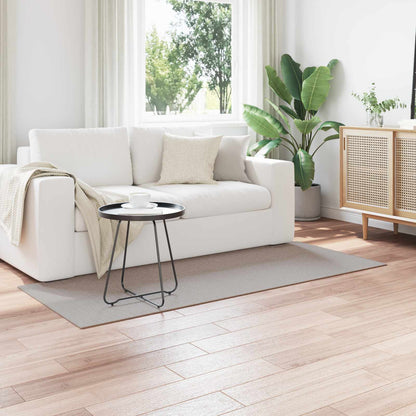 Area Rugs Rectangular LUGO Taupe 80 x 150 cm Polyester