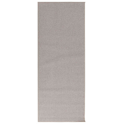 Area Rugs Rectangular LUGO Taupe 80 x 200 cm Polyester