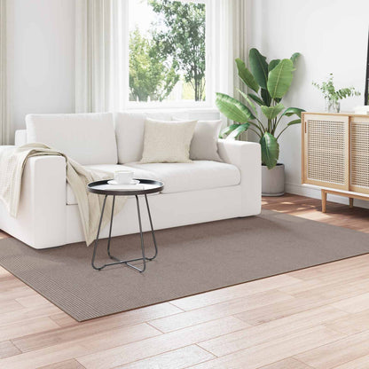 Area Rugs Rectangular LUGO Taupe 140 x 200 cm Polyester