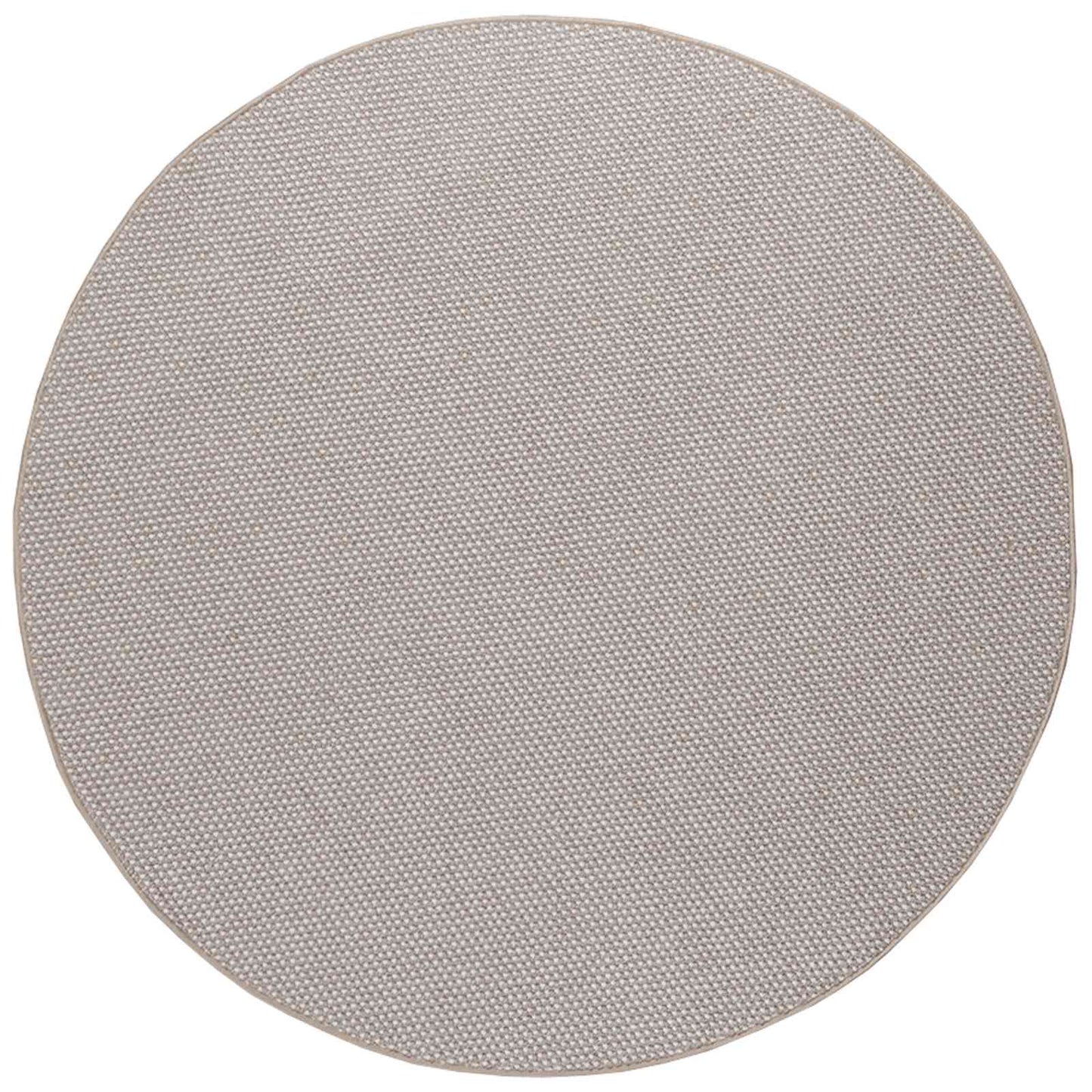 Area Rugs Round LUGO Taupe Ø 160 CM Polyester