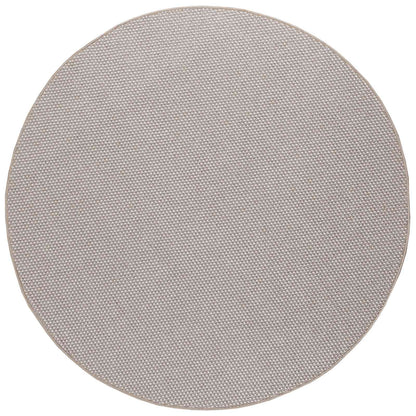 Area Rugs Round LUGO Taupe Ø 160 CM Polyester
