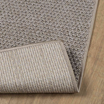 Area Rugs Rectangular LUGO Cream and Taupe 150 x 80 cm