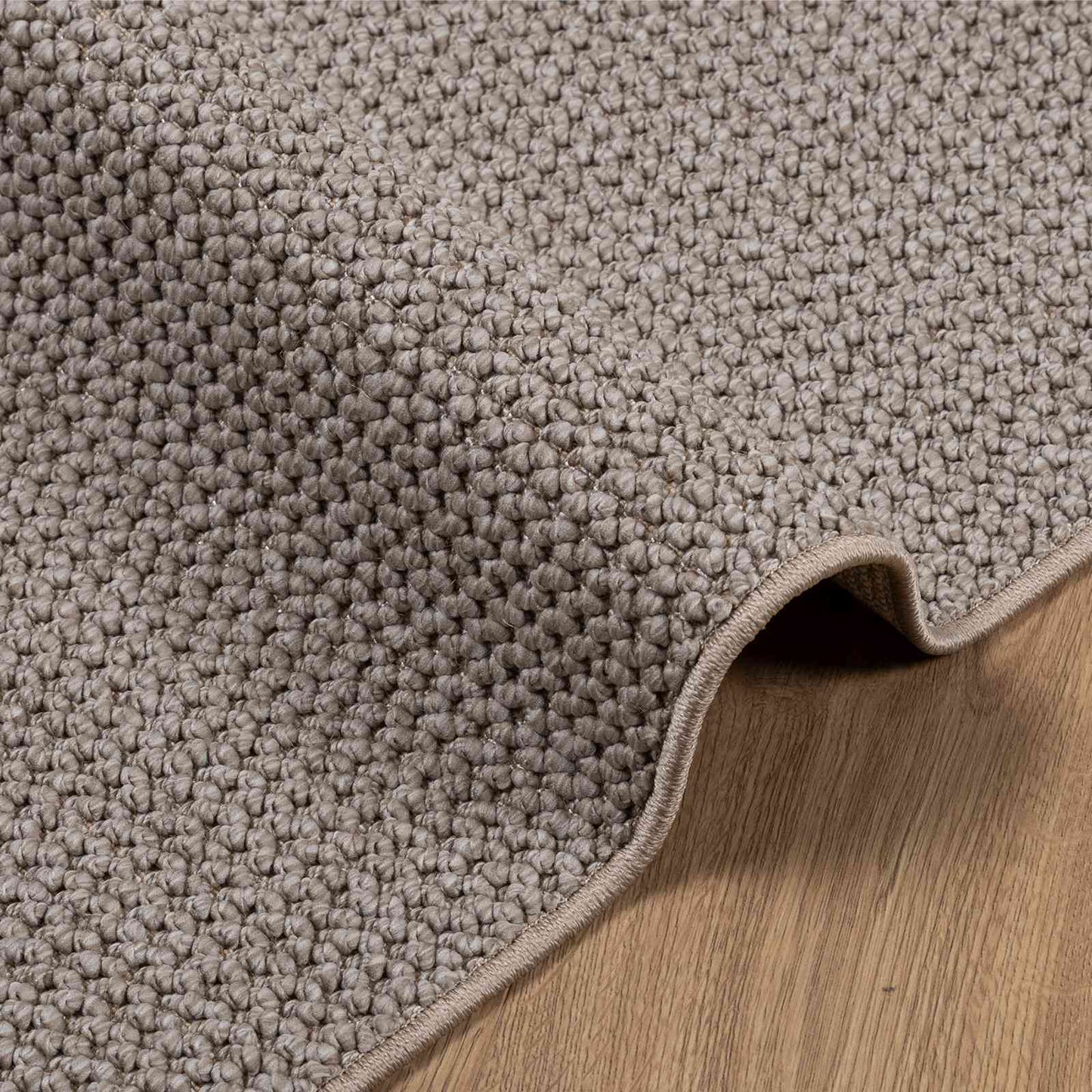 Area Rugs LUGO Cream and Taupe 200 x 140 cm Polyester