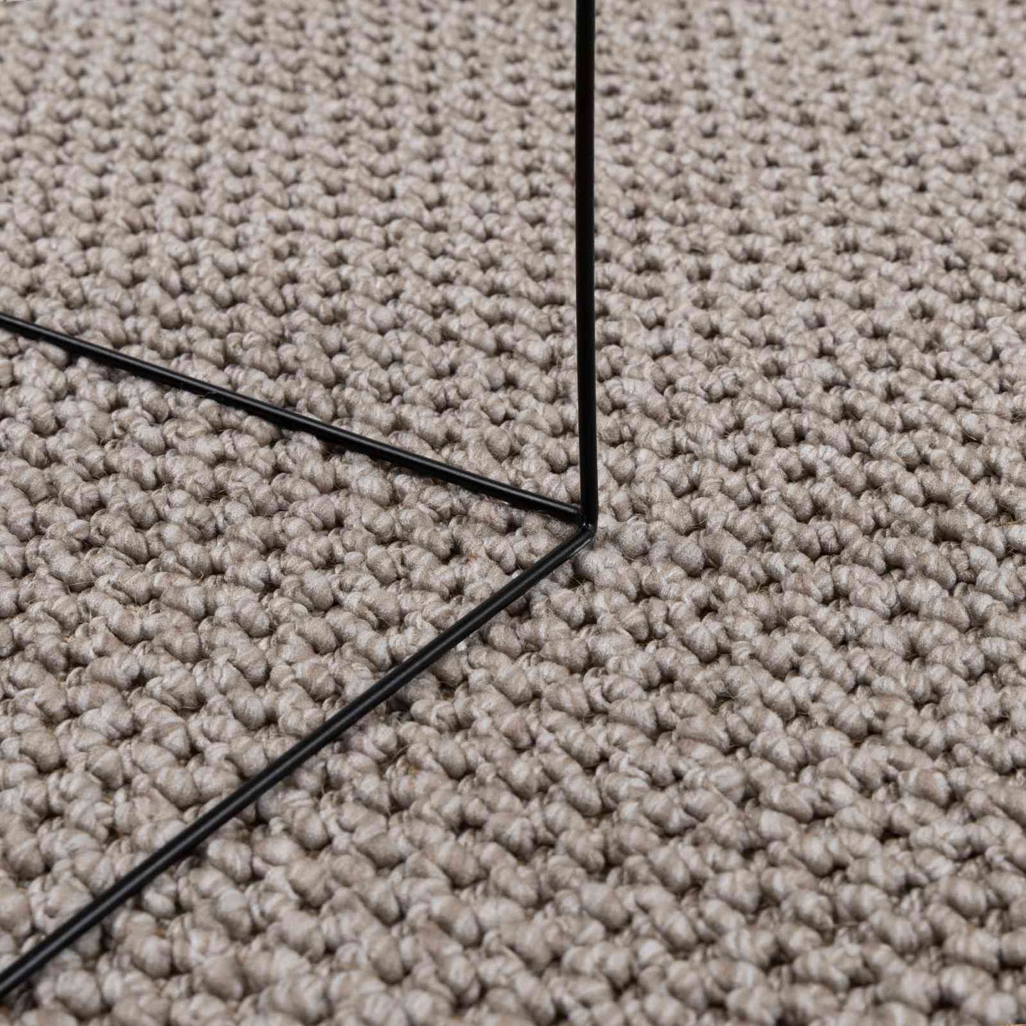 Area Rugs LUGO Cream and Taupe 230 x 160 cm Polyester