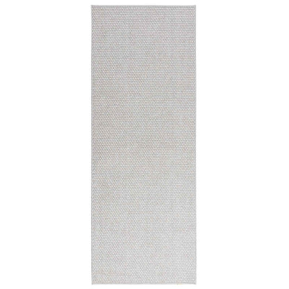 Area Rugs Rectangular LUGO Cream and Grey 80 x 150 cm Polyester