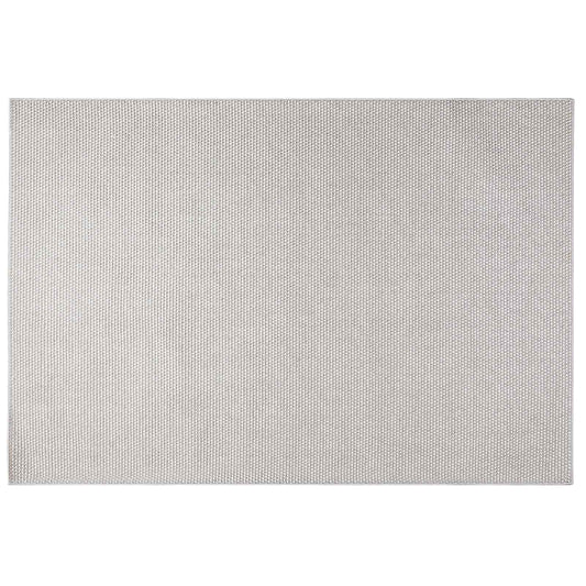 Indoor Rug LUGO Cream and Grey 140 x 200 cm Polyester
