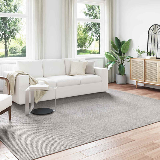 Indoor Rug LUGO Cream and Grey 280 x 200 cm Polyester