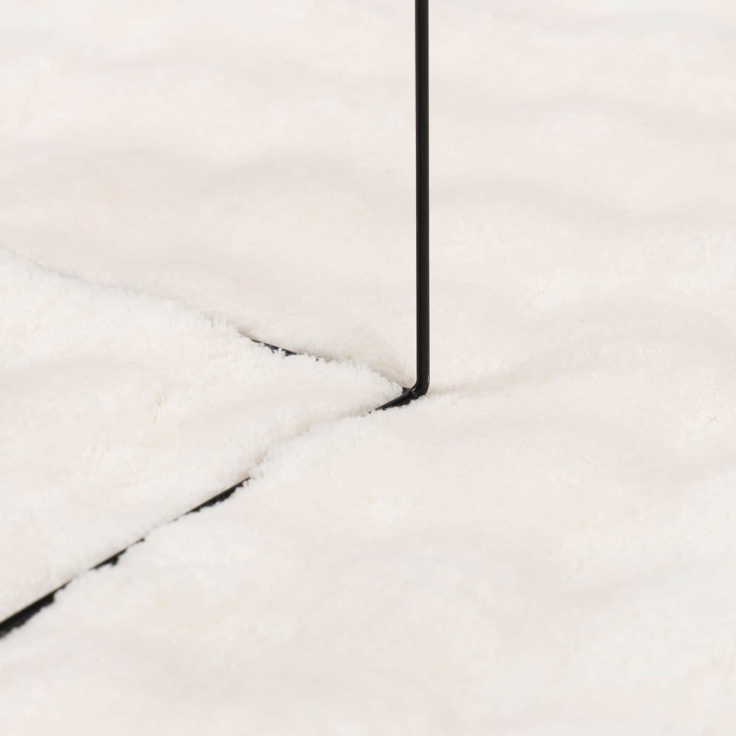 Area Rugs Rectangular SIROLO Cream 150 x 80 cm Polyester