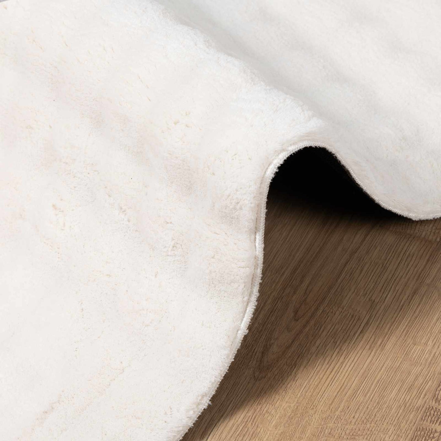 Area Rugs Rectangular SIROLO Cream 200 x 80 cm Polyester