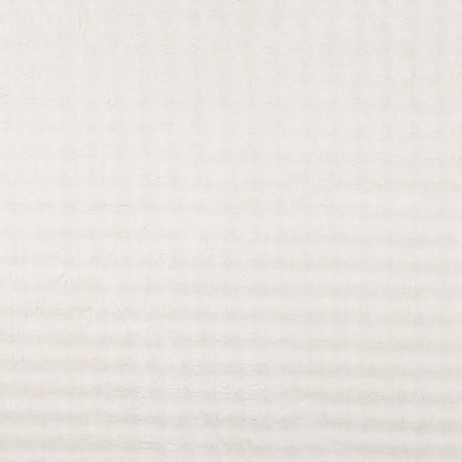 Area Rugs Square SIROLO Cream 120 x 120 cm Polyester