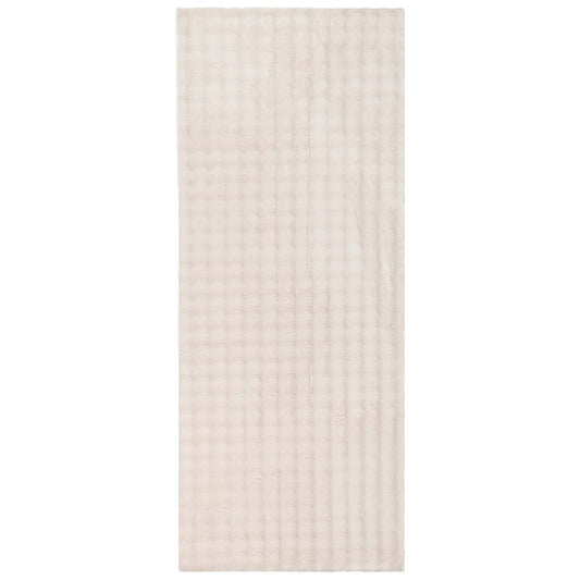 Area Rugs Rectangular SIROLO Beige 200 x 80 cm Polyester