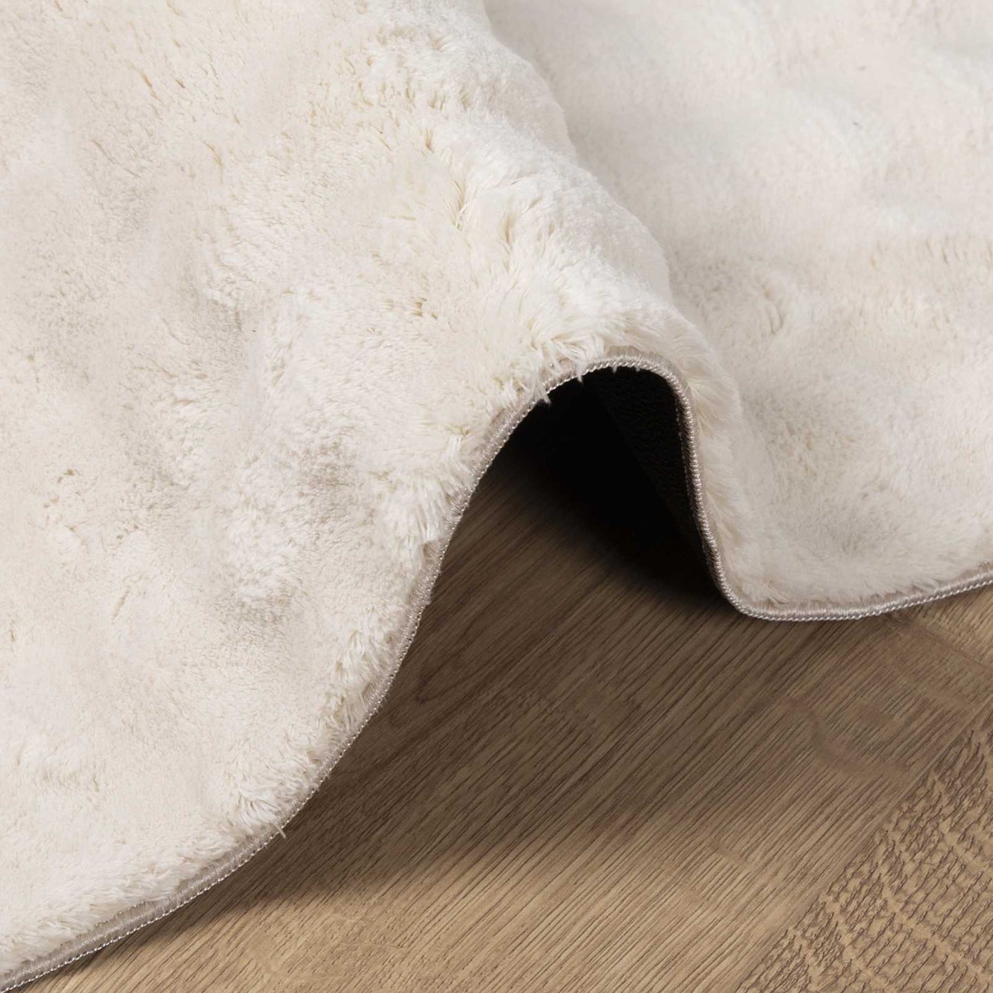 Area Rugs Rectangular SIROLO Beige 340 x 240 cm Polyester
