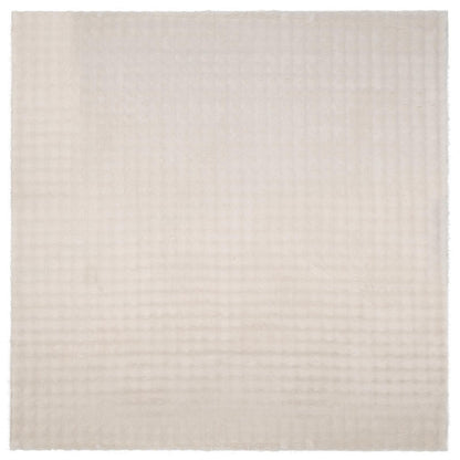 Area Rugs Square SIROLO Beige 200 x 200 cm Polyester