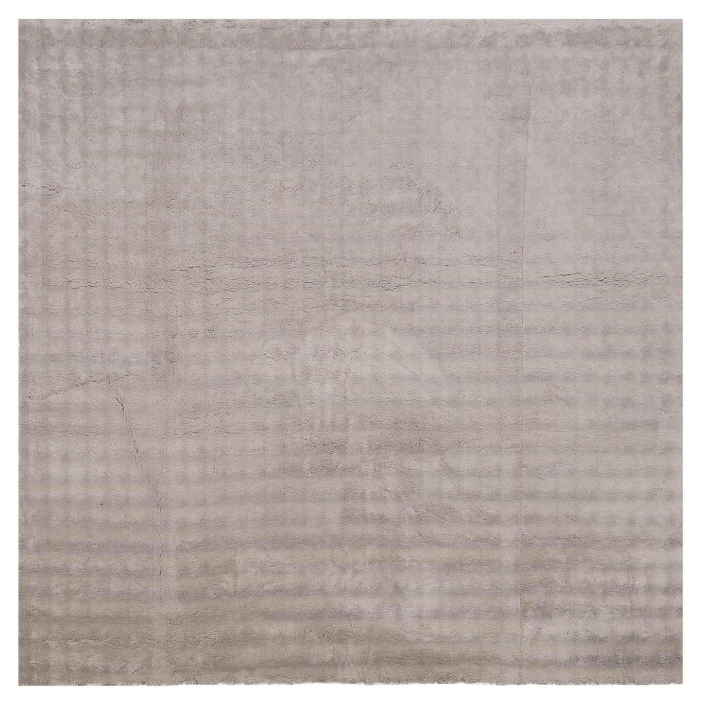 Area Rugs Square SIROLO Sand 200 x 200 cm Polyester