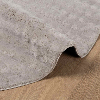 Area Rugs Round SIROLO Sand Ø 160 CM Polyester