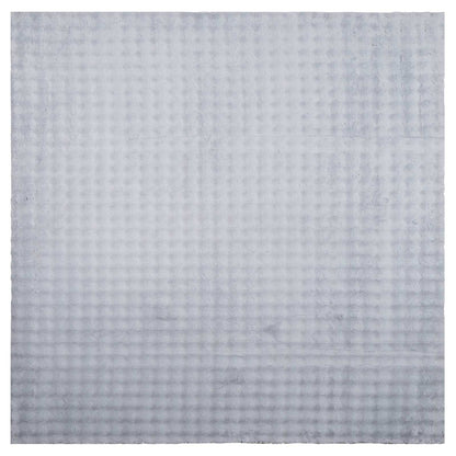 Area Rugs Square SIROLO Grey 200 x 200 cm Polyester