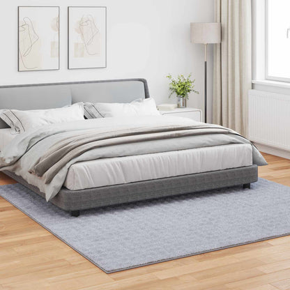 Area Rugs Square SIROLO Grey 240 x 240 cm Polyester
