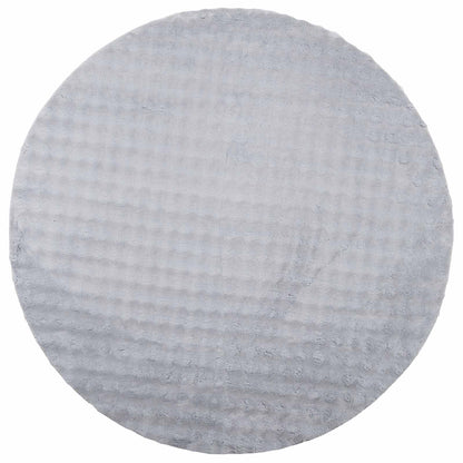 Area Rugs Round SIROLO Grey Ø 120 CM Polyester