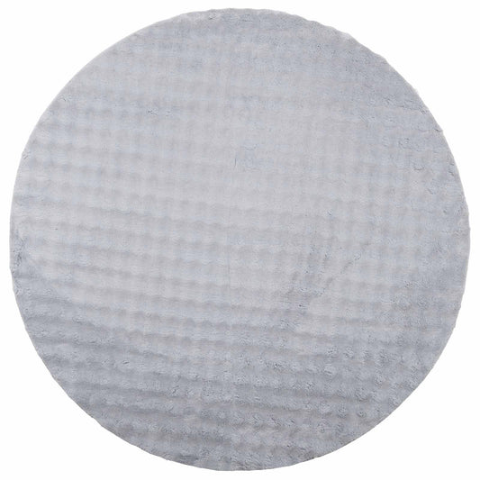 Area Rugs Round SIROLO Grey Ø 120 CM Polyester