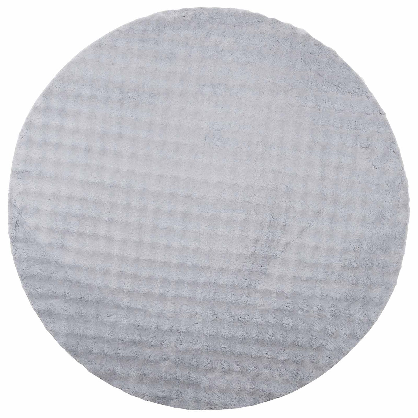 Area Rugs Round SIROLO Grey Ø 160 CM Polyester