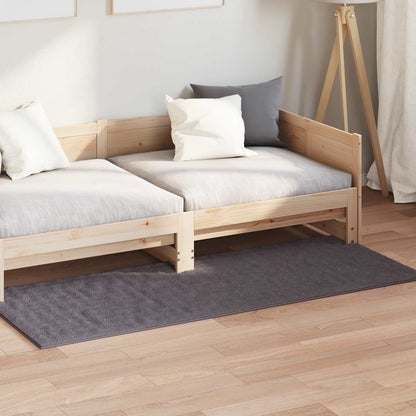 Area Rugs Rectangular SIROLO Anthracite 150 x 80 cm Polyester
