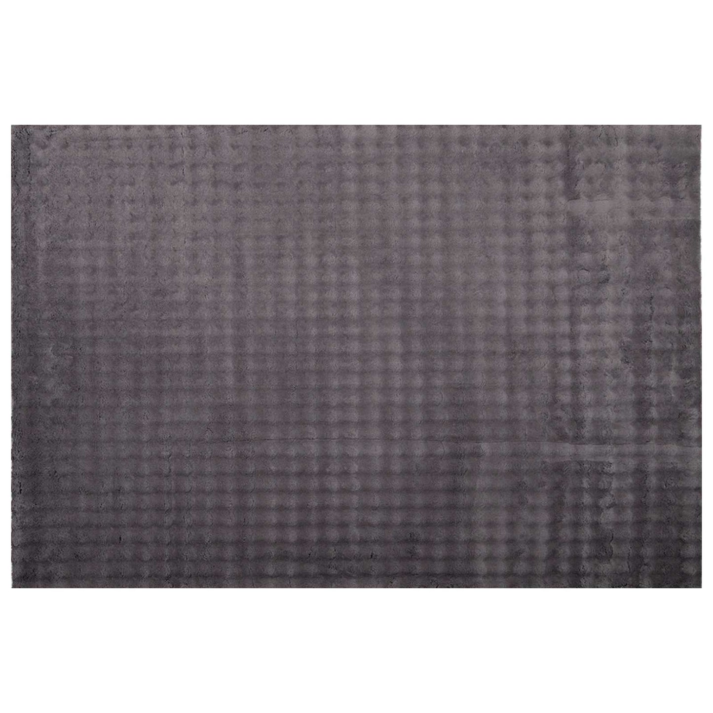 Area Rugs Rectangular SIROLO Anthracite 200 x 140 cm Polyester