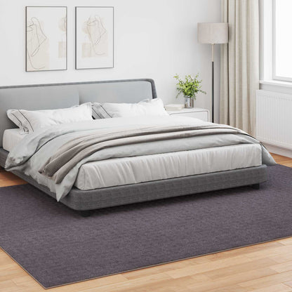 Area Rugs Rectangular SIROLO Anthracite 340 x 240 cm Polyester