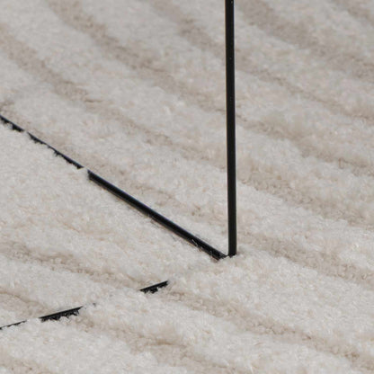 Area Rugs Rectangular GALATI Cream 200 x 80 cm Polyester