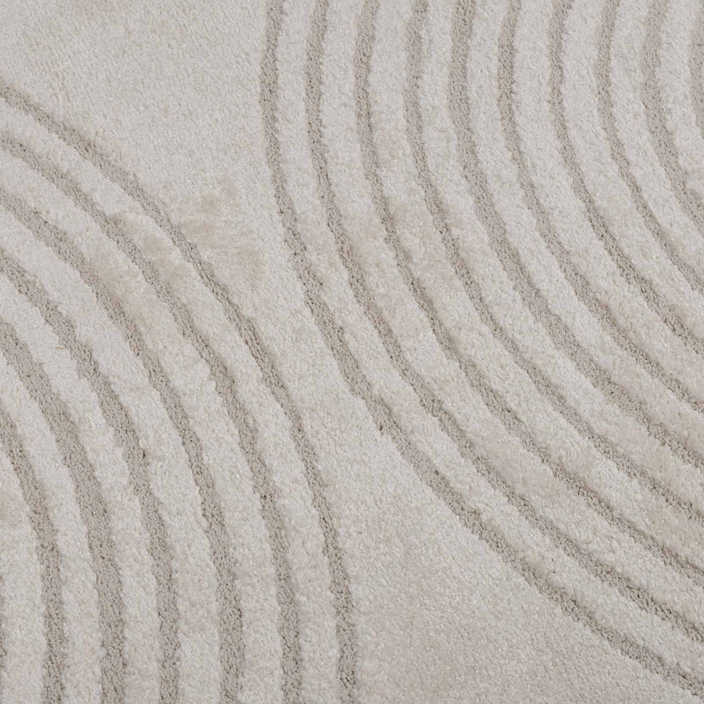 Area Rugs Rectangular GALATI Cream 200 x 80 cm Polyester